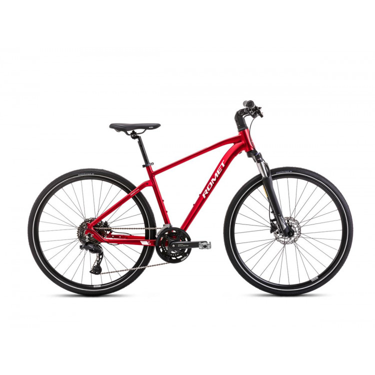 Krossový bicykel ROMET ORKAN 6 CS M Červeno-biela M